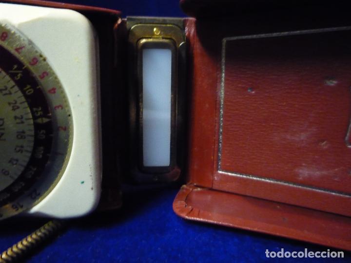 C&aacute;mara de fotos: FOTOMETRO CON FUNDA CUERO - Foto 3