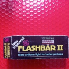 Cámara de fotos: FLASHBAR || MORE UNIFORM LIGHT FOR BETTER PICTURES GENERAL ELECTRIC. Lote 251160150