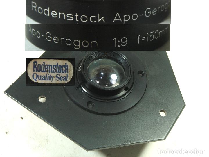 Objectif Rodenstock Apo Gerogon 150 Mm F/9 – Grand Format – Allemagne