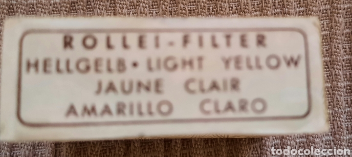 C&aacute;mara de fotos: ROLLEI FILTER AMARILLO CLARO - Foto 3