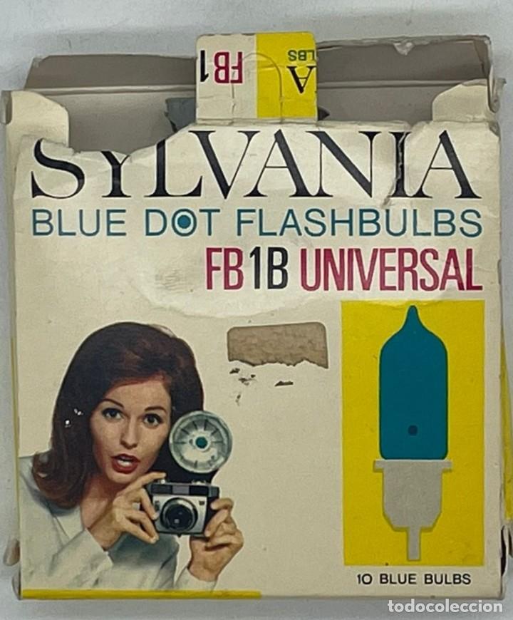 C&aacute;mara de fotos: 9 FLASH SYLVANIA BLUE DOT FLASHBULBS - Foto 1
