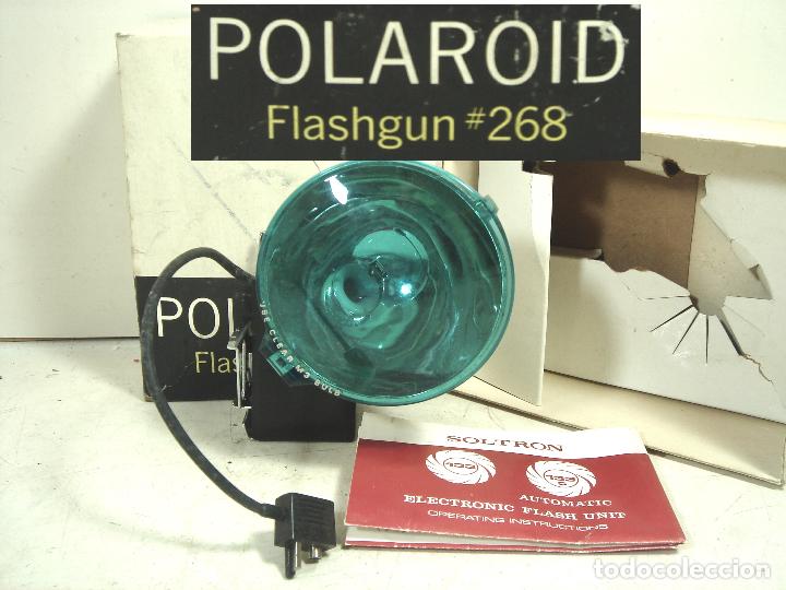 delicadeza folleto salario polaroid flashgun 268- antiguo flash bulbo para - Compra venta en  todocoleccion
