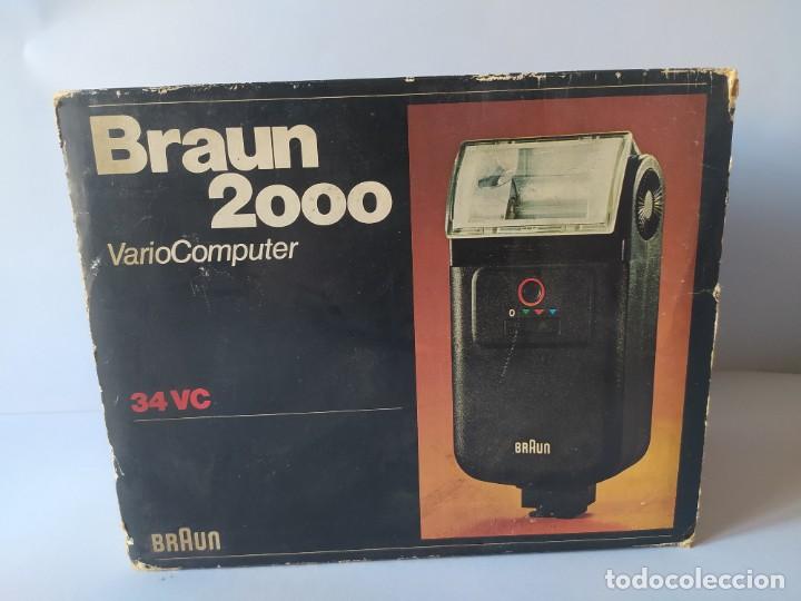 C&aacute;mara de fotos: FLASH BRAUN 2000, VARIOCOMPUTER, 34 VC. - Foto 8