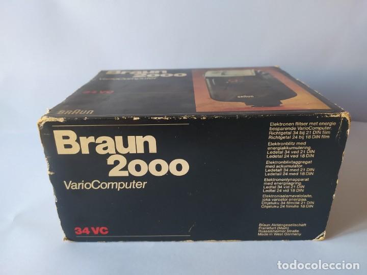 C&aacute;mara de fotos: FLASH BRAUN 2000, VARIOCOMPUTER, 34 VC. - Foto 11