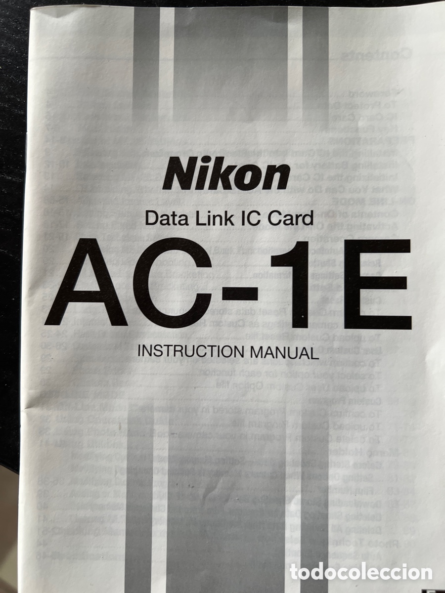 C&aacute;mara de fotos: Nikon data link AC-1E NUEVO ! - Foto 3
