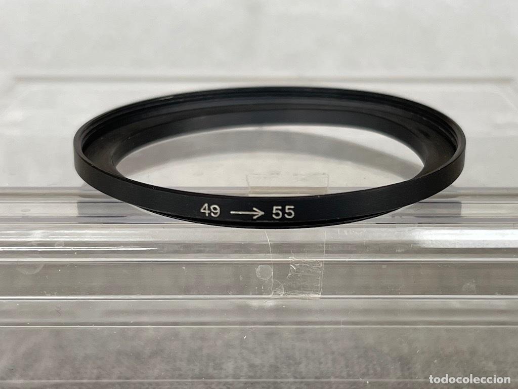 C&aacute;mara de fotos: ANILLO DE CONVERSION ROSCA DE 49mm a 55mm - Foto 1