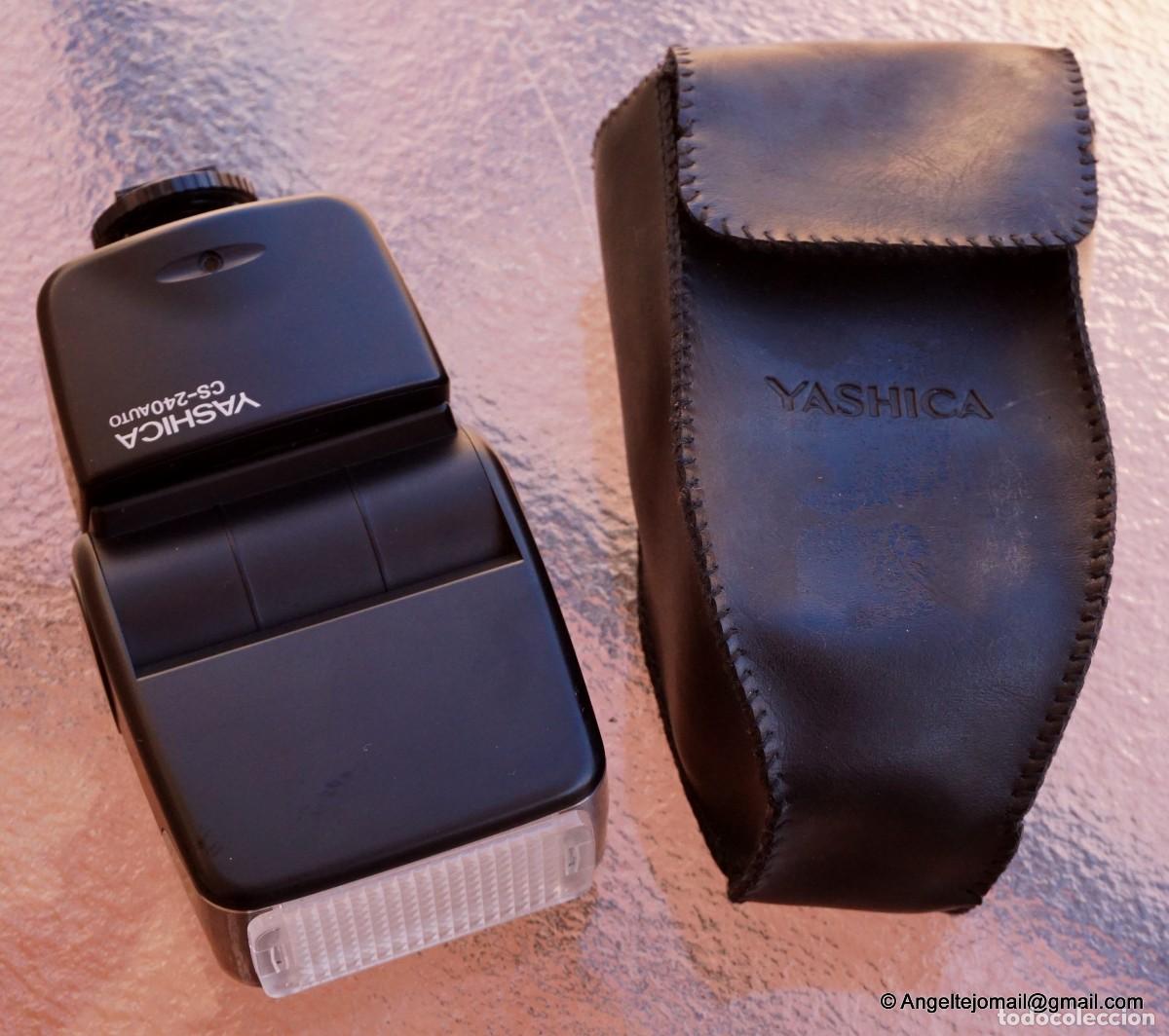 C&aacute;mara de fotos: Flash yashica 240. con funda. impecable. - Foto 1