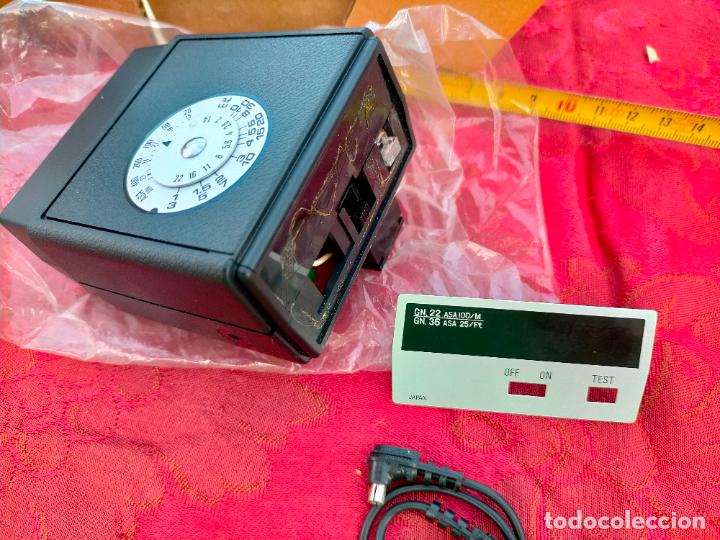C&aacute;mara de fotos: Kenlock 22 manual solid state electronic flash unit con caja original - Foto 4