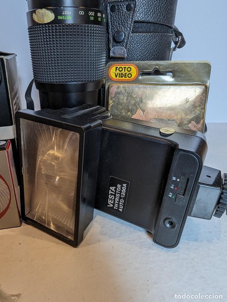 C&aacute;mara de fotos: LOTE DE OBJETIVO Y COMPLEMENTOS PARA LA CAMARA - Foto 4