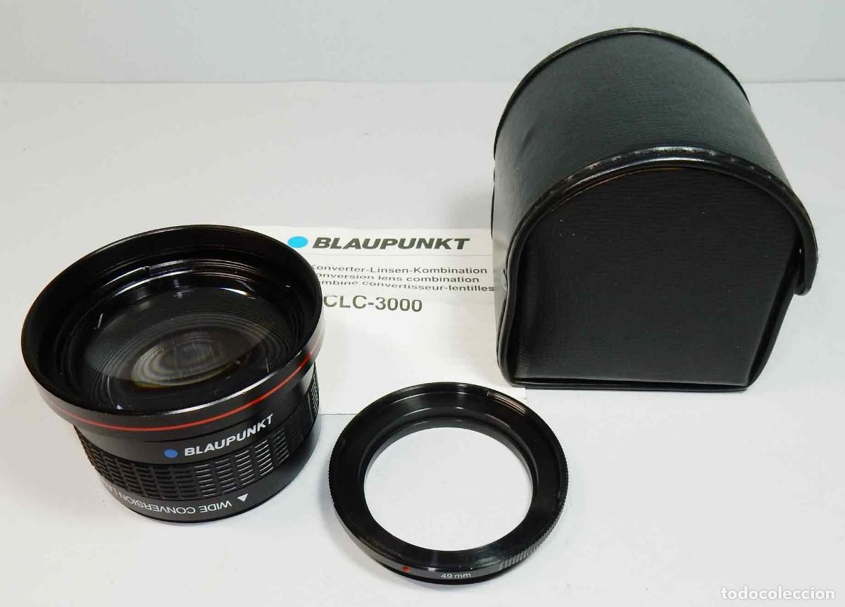 C&aacute;mara de fotos: Convertidor BLAUPUNKT gran angular / tele - rosca 52 mm - funda - Foto 1