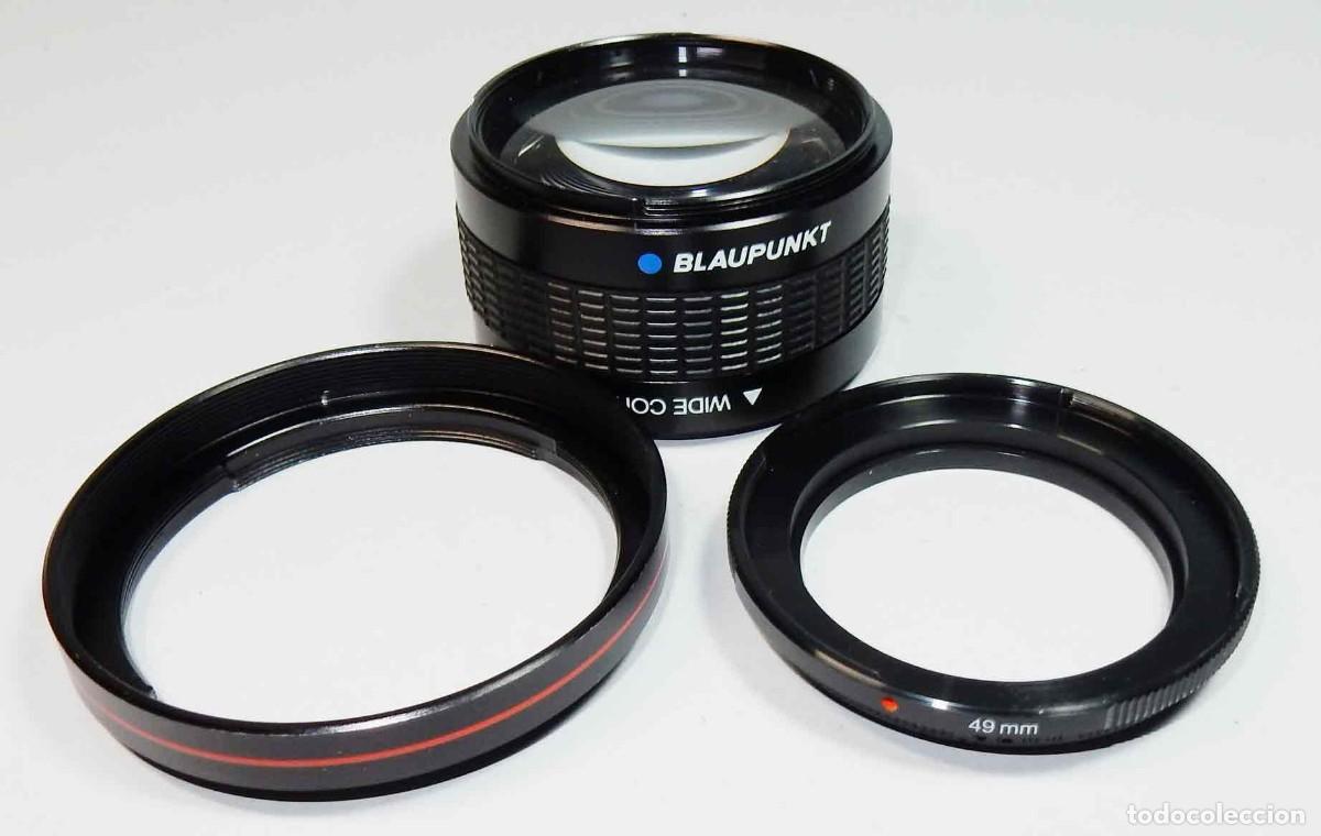 C&aacute;mara de fotos: Convertidor BLAUPUNKT gran angular / tele - rosca 52 mm - funda - Foto 4