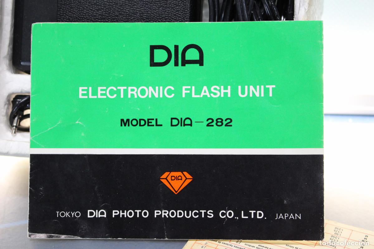 C&aacute;mara de fotos: Flash Anal&oacute;gico. Dia Electronic Flash Unit Model 282. - Foto 3