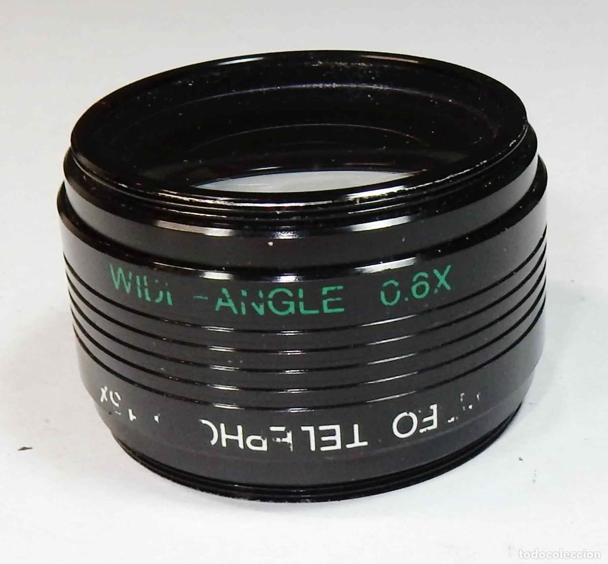 C&aacute;mara de fotos: Objetivo Convertidor gran angular / tele - rosca 46 mm - - Foto 3
