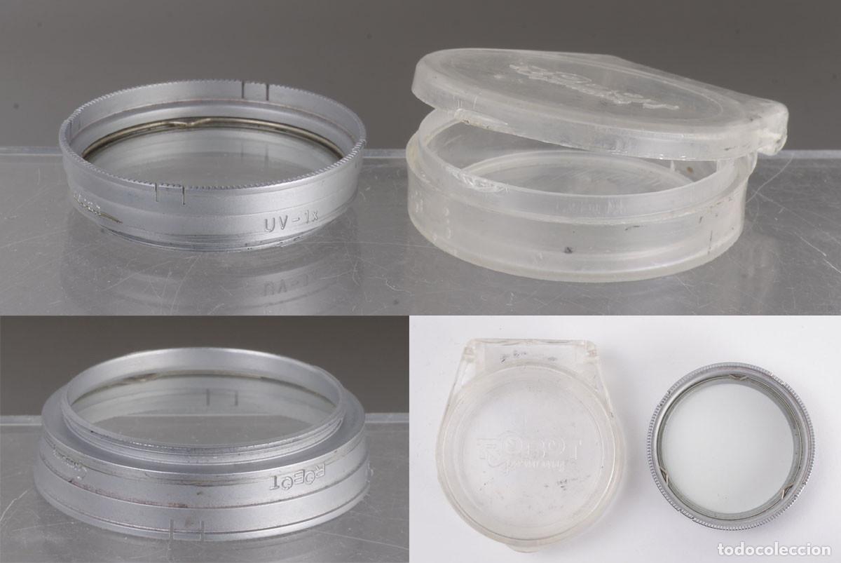 C&aacute;mara de fotos: filtros originales para objetivos Robot con montura de bayoneta: UV, amarillo...