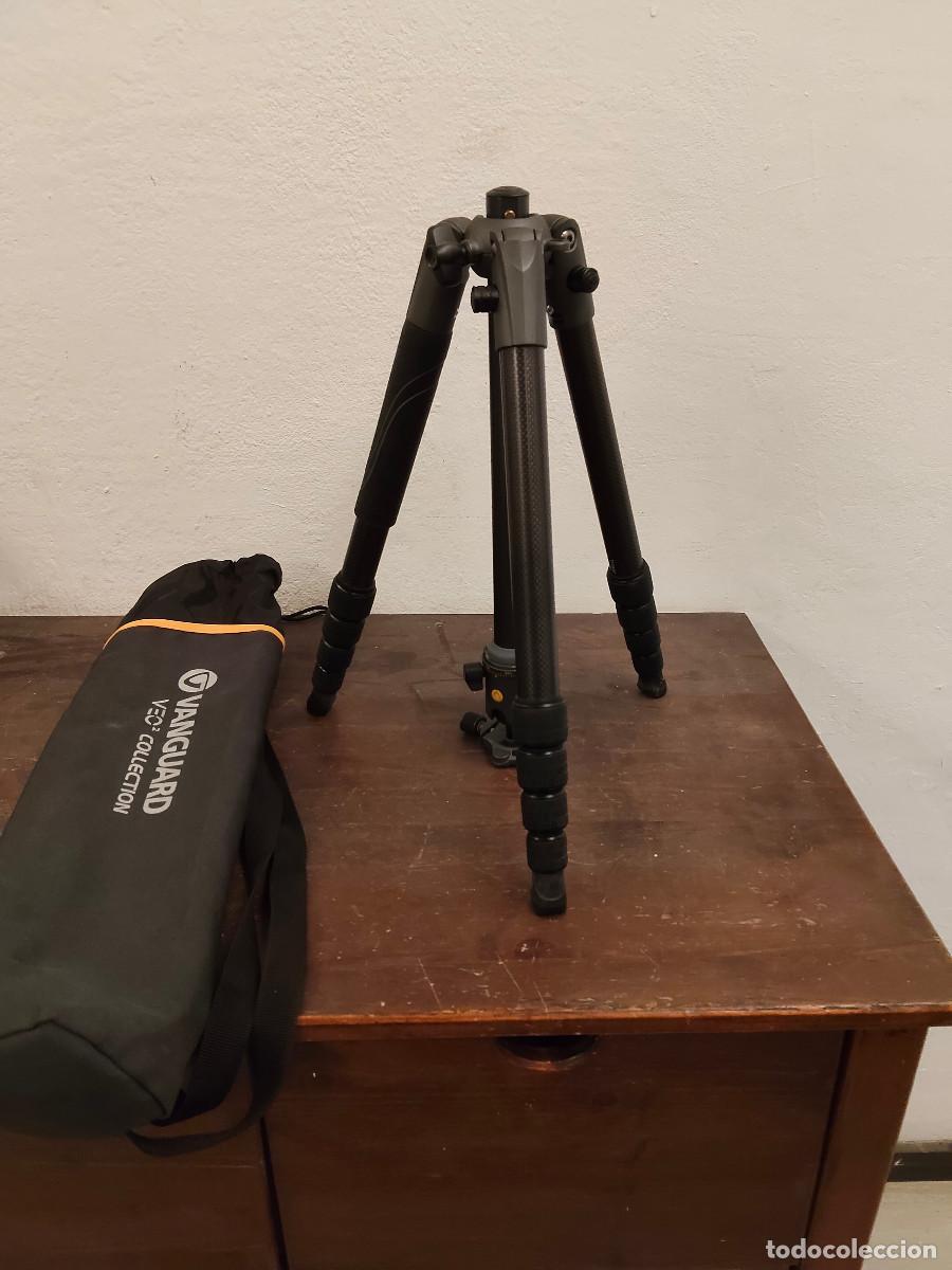 C&aacute;mara de fotos: Tr&iacute;pode Vanguard mas funda protectora - Foto 2