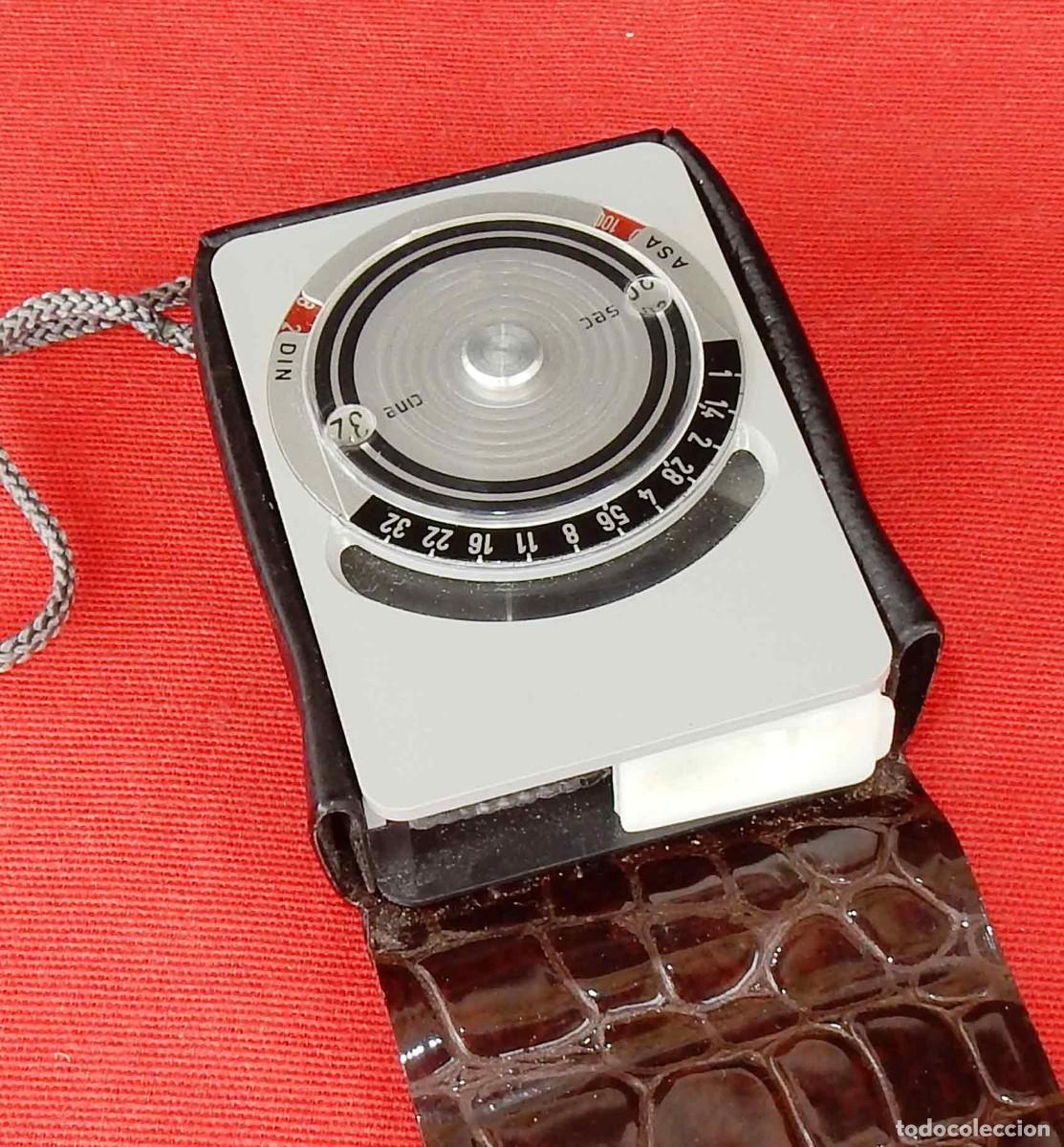 C&aacute;mara de fotos: Fot&oacute;metro RHACO - funciona - con funda - Foto 3