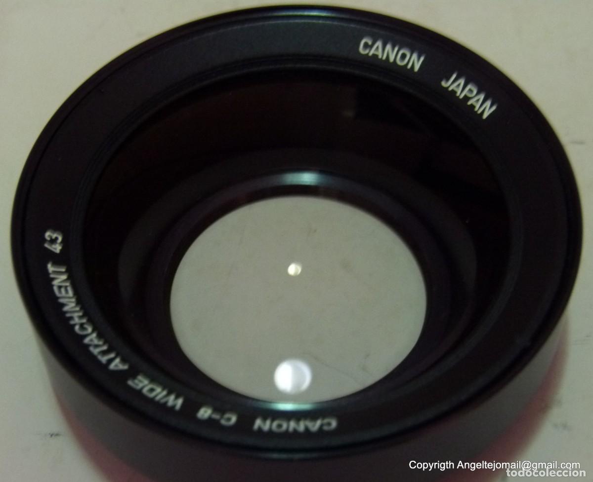 C&aacute;mara de fotos: Canon convertidor gran angular. para frontal 43mm. - Foto 3