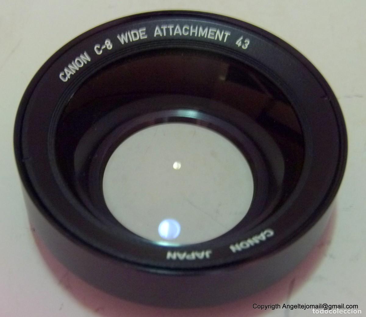 C&aacute;mara de fotos: Canon convertidor gran angular. para frontal 43mm. - Foto 4