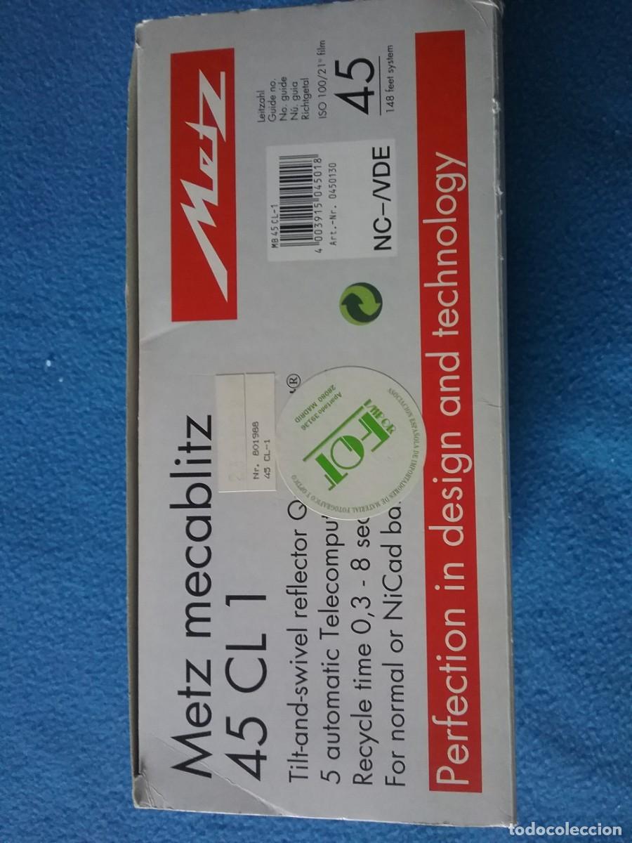 C&aacute;mara de fotos: FLASH METZ MECABLITZ 45 CL 1 - Foto 3