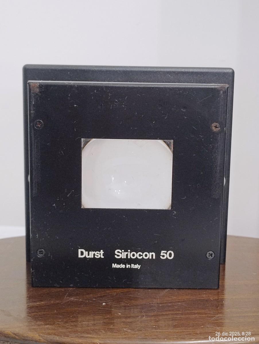 Cámara de fotos: Condensador Durst Siriocon 50 para película de 35 mm (24 x 36 mm) en M605, M670, M707 y M70
