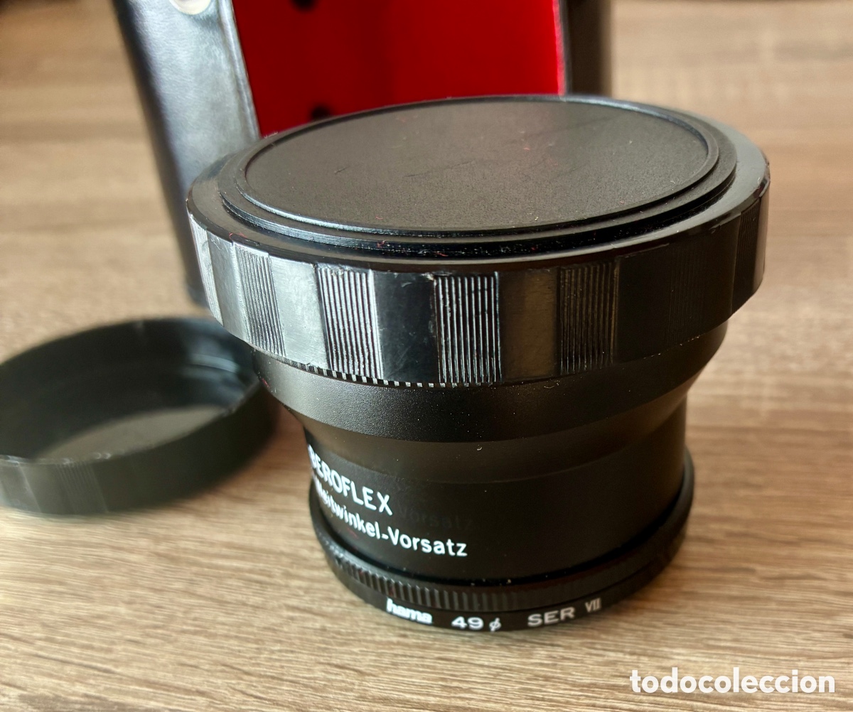 C&aacute;mara de fotos: BEROFLEX Multi Weitwinkel-Vorsatz &ndash; Convertidor gran angular 49mm + estuche + tapas - Foto 4