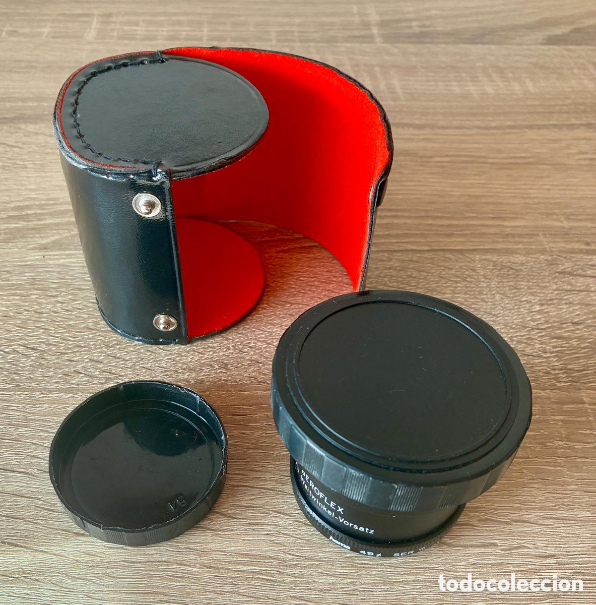 C&aacute;mara de fotos: BEROFLEX Multi Weitwinkel-Vorsatz &ndash; Convertidor gran angular 49mm + estuche + tapas - Foto 2