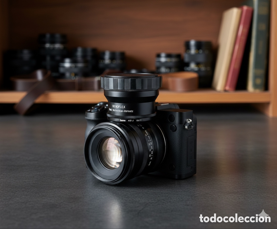 C&aacute;mara de fotos: BEROFLEX Multi Weitwinkel-Vorsatz &ndash; Convertidor gran angular 49mm + estuche + tapas - Foto 1