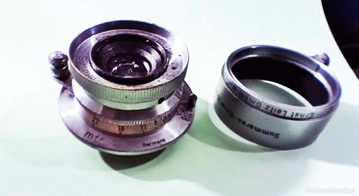 C&aacute;mara de fotos: Objetivo SUMMARON f=3,5cm 1:3,5 Ernst Leitz Wetzlar (clonado en la USSR!)