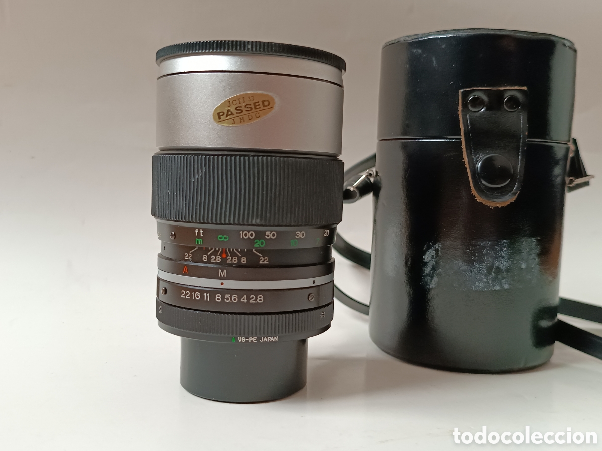 C&aacute;mara de fotos: OBJETIVO 135mm SUN TELE YS-13 f:2.8 - Montura rosca M42 - Made in Japan - Adaptable a Canon, Nikon..