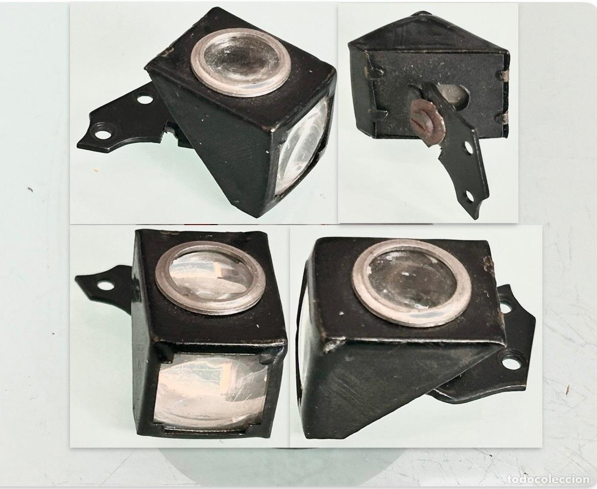 C&aacute;mara de fotos: 3x RARO OBJETIVO VISOR PRISMA - PARA CAMARA CLASICA PLACAS - CAJON FOTOGR&Aacute;FICA FOTO