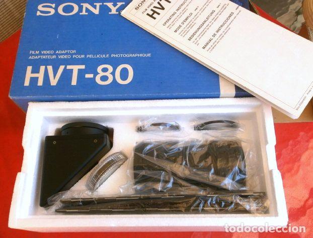 Fotocamere: SONY HVT-80 Adaptador de v&iacute;deo para pel&iacute;cula fotogr&aacute;fica HPVT-80 - Conversor de foto a video