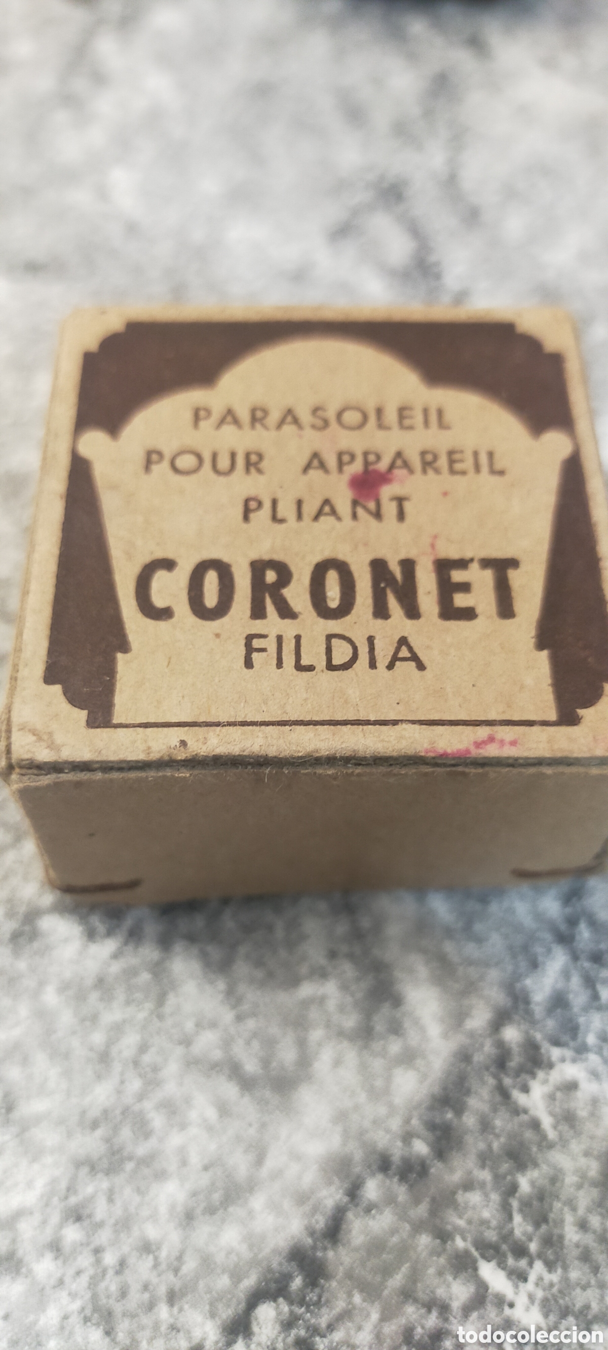 C&aacute;mara de fotos: Protector solar para c&aacute;mara CORONET FILDIA