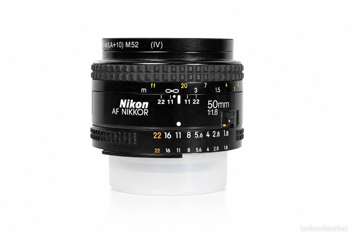 C&aacute;mara de fotos: Objetivo Nikon AF Nikkor 50mm f/1.8