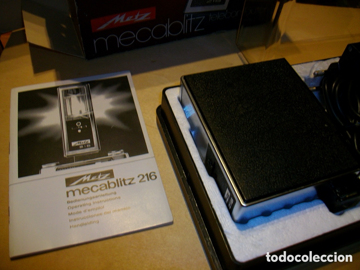 C&aacute;mara de fotos: Antiguo Flash Mecablitz nuevo en su caja