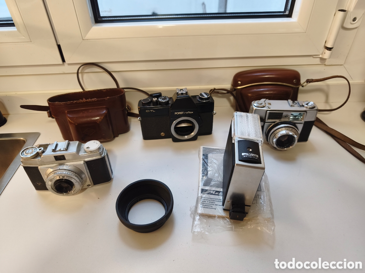 C&aacute;mara de fotos: Lote de varios art&iacute;culos de fotograf&iacute;a