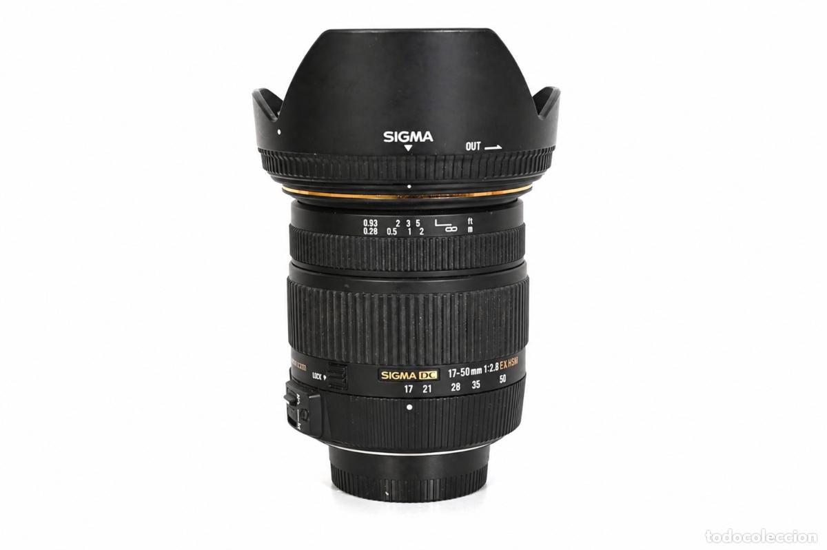 C&aacute;mara de fotos: Objetivo Sigma 17-50mm f/2.8 EX DC OS HSM para Nikon