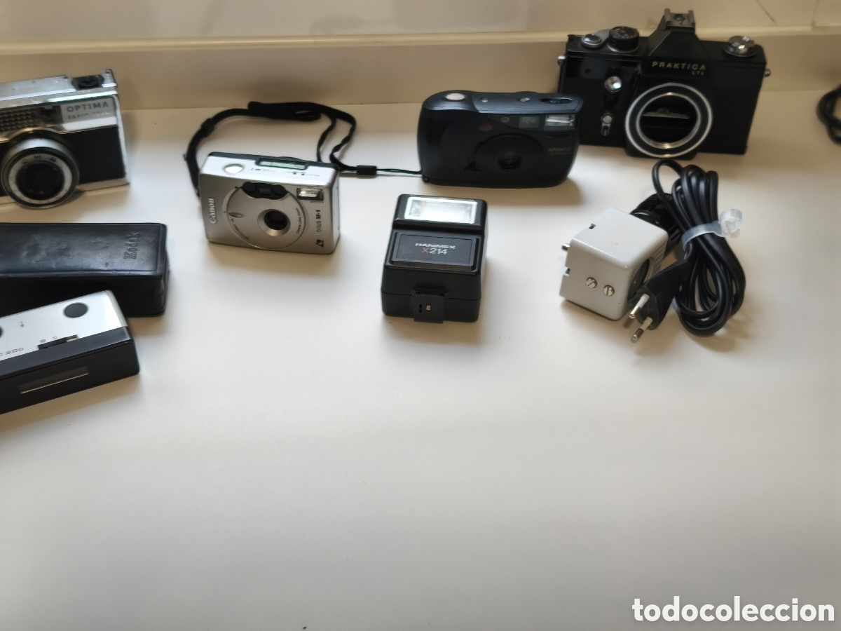 C&aacute;mara de fotos: Lote de c&aacute;maras y accesorios de fotograf&iacute;a