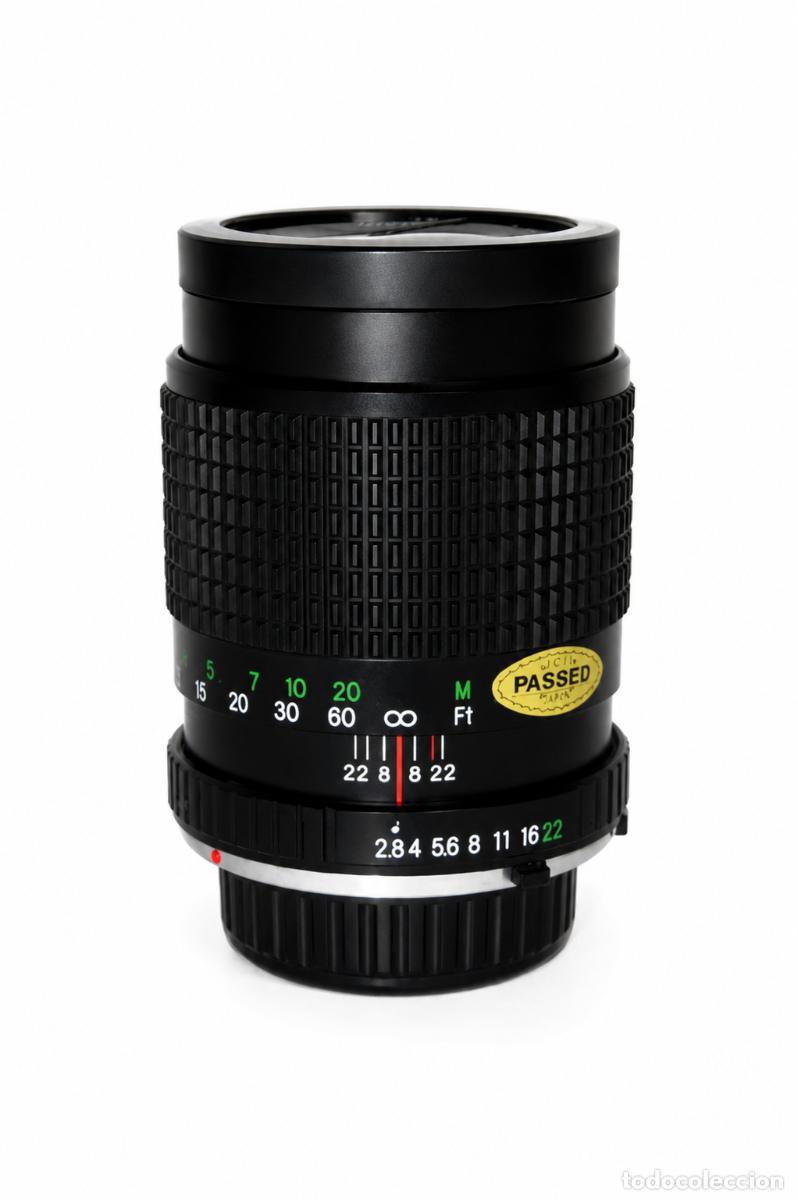 Photo camera: Objetivo Cosina 135mm f/2.8 montura Minolta MD