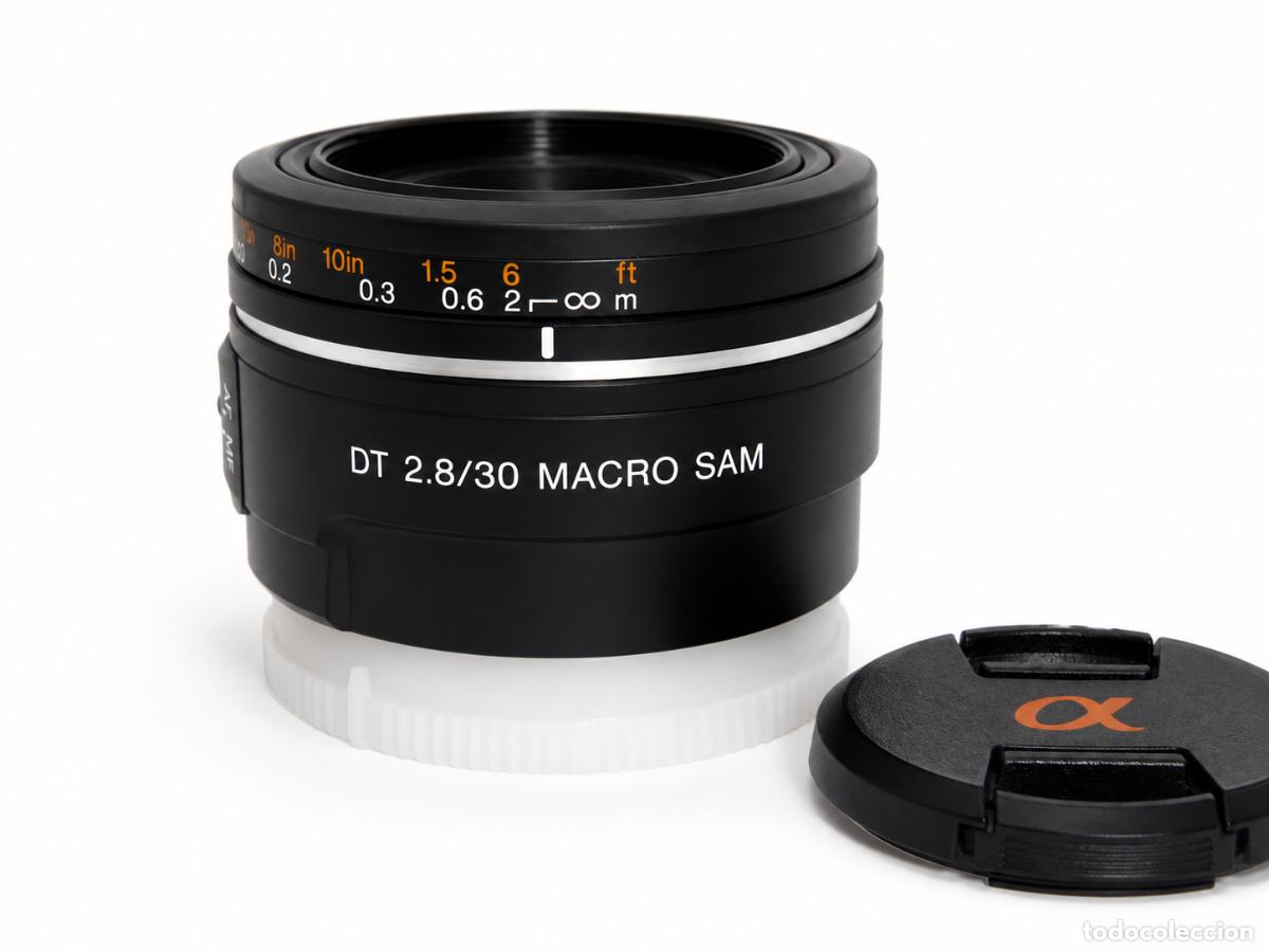 Photo camera: Objectivo SONY 30mm F2.8 Macro SAM DT