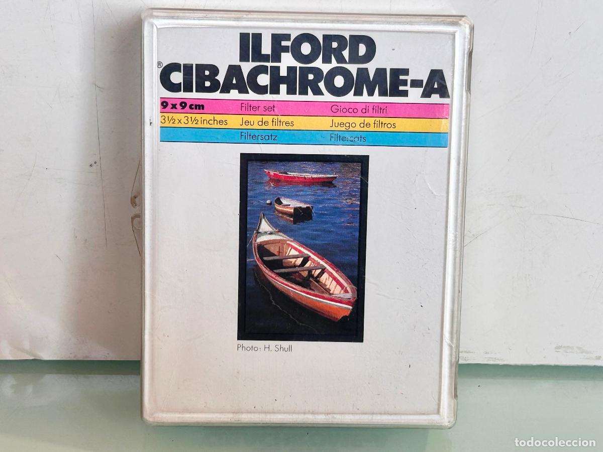 C&aacute;mara de fotos: JUEGO DE FILTROS AMPLIADORA-ILFORD CIBACHROME-A-COMPLETO REVELADO FITOGRAFIA-FOTOS