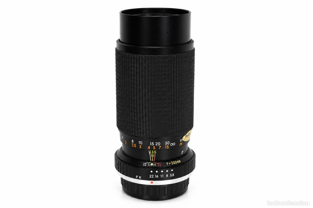 C&aacute;mara de fotos: Objetivo Auto Rokunar 80-200mm f/5.5 para montura Pentax K,