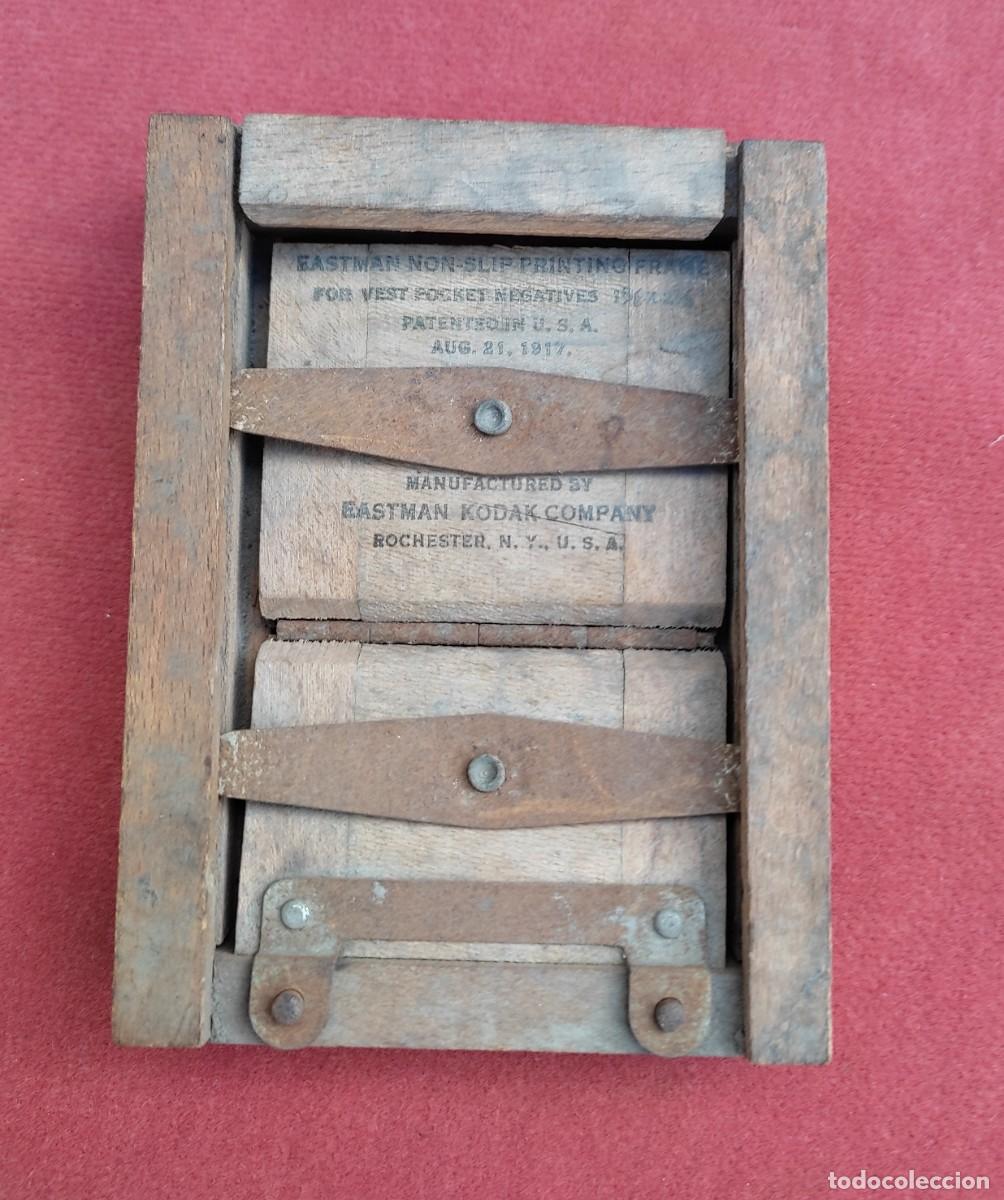 C&aacute;mara de fotos: chasis soporte portaplacas fotograficas para negativo - Eastman Kodak - 1917 - USA