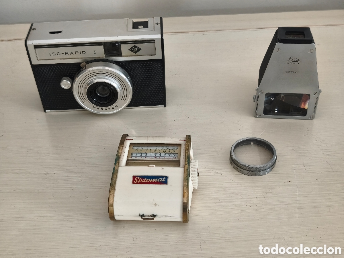 C&aacute;mara de fotos: Lote de varios art&iacute;culos de fotograf&iacute;a