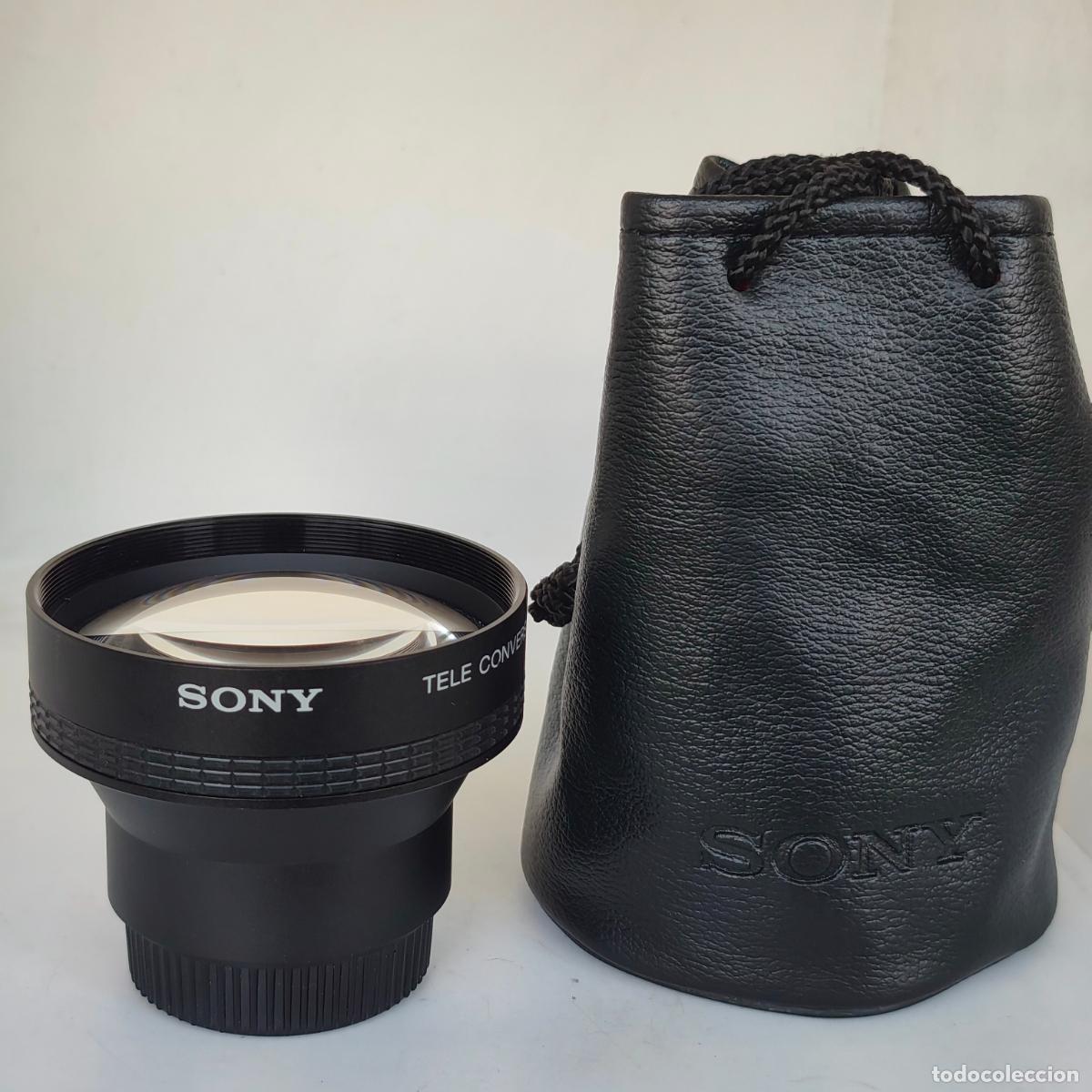 C&aacute;mara de fotos: OBJETIVO SONY TELE CONVERSION LENS X2 INCLUYE FUNDA BOLSA