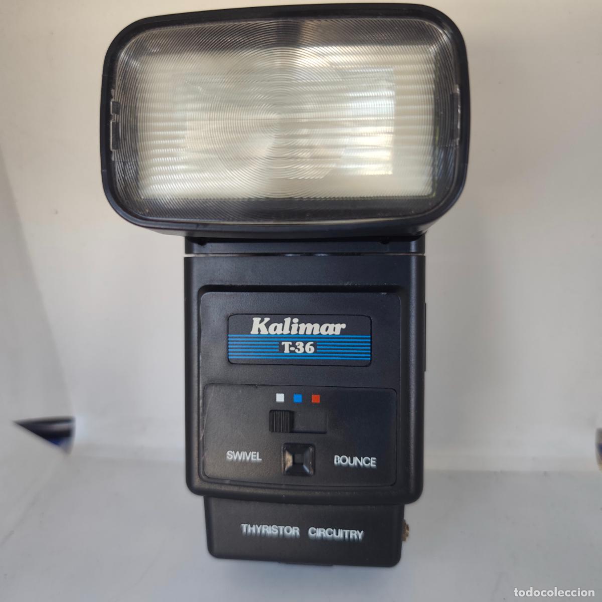 C&acirc;maras de fotos: Flash de circuito de triristor Kalimar T-36 de colecci&oacute;n
