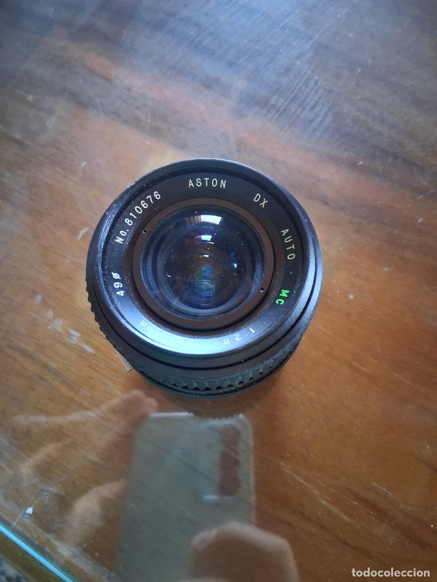 Photo camera: Objetivo fotogr&aacute;fico camara de fotos Aston DX Auto MC con una apertura de f/2.8