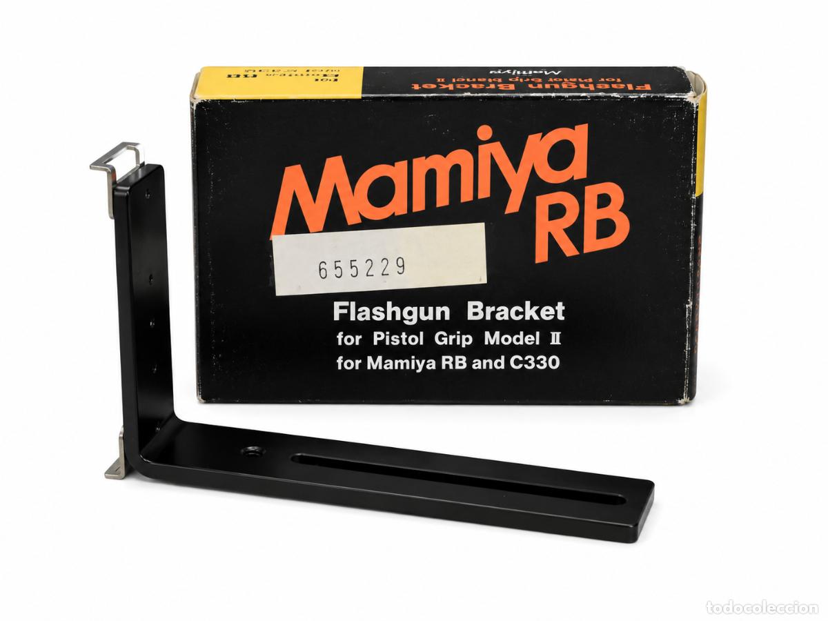 C&aacute;mara de fotos: Mamiya RB Flashgun Bracket para Pistol Grip Model II &ndash; Compatible con Mamiya RB67 y C330
