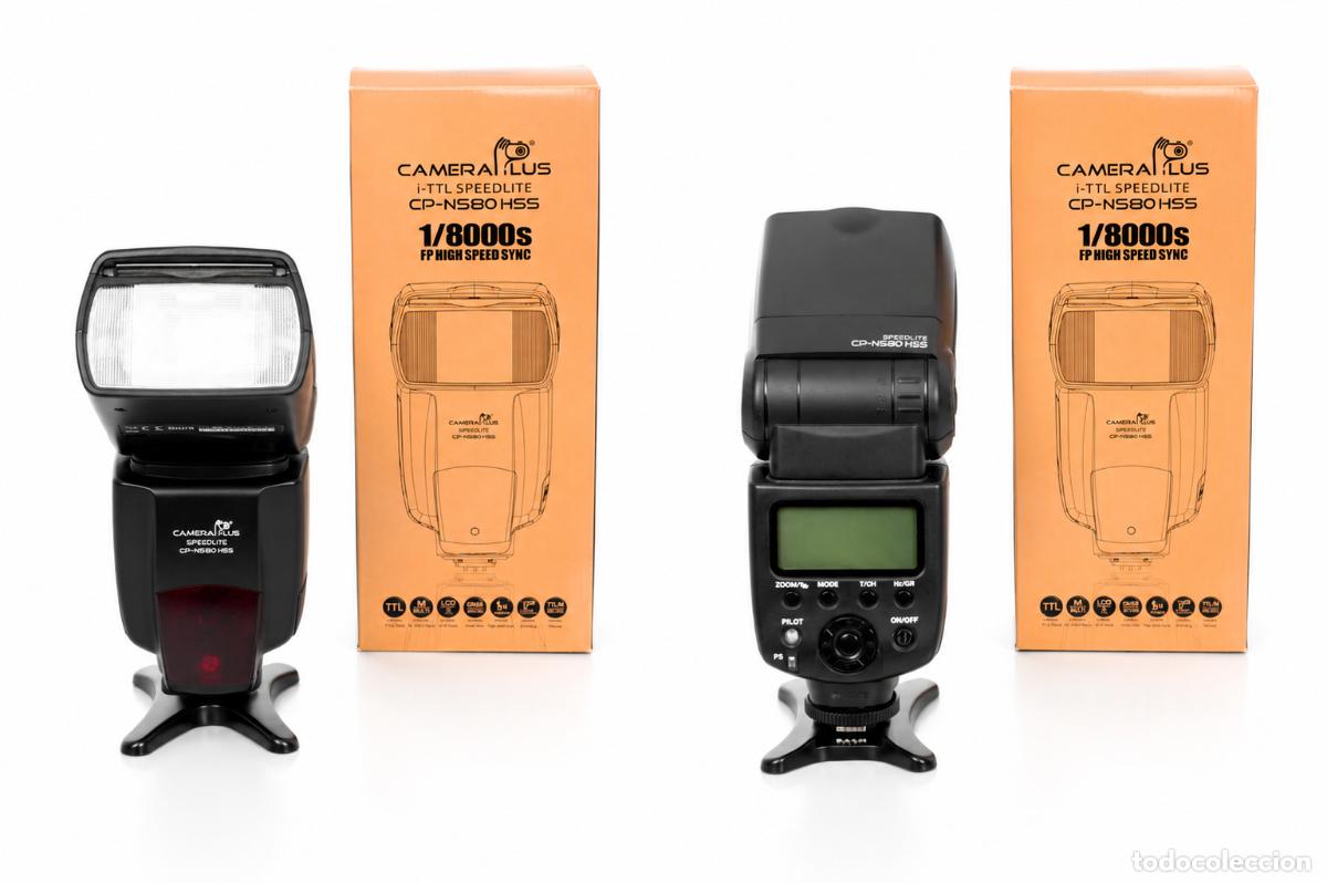 C&aacute;mara de fotos: Flash CameraPlus CP-NS80HSS para Nikon i-TTL