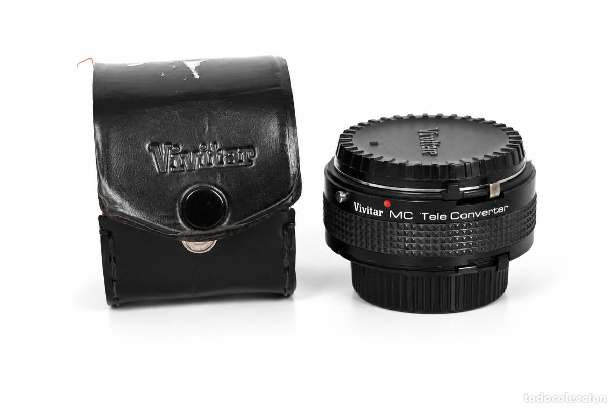 Photo camera: Vivitar Tele Converter 2x para Minolta MD &ndash; Multiplicador Focal Original con Funda
