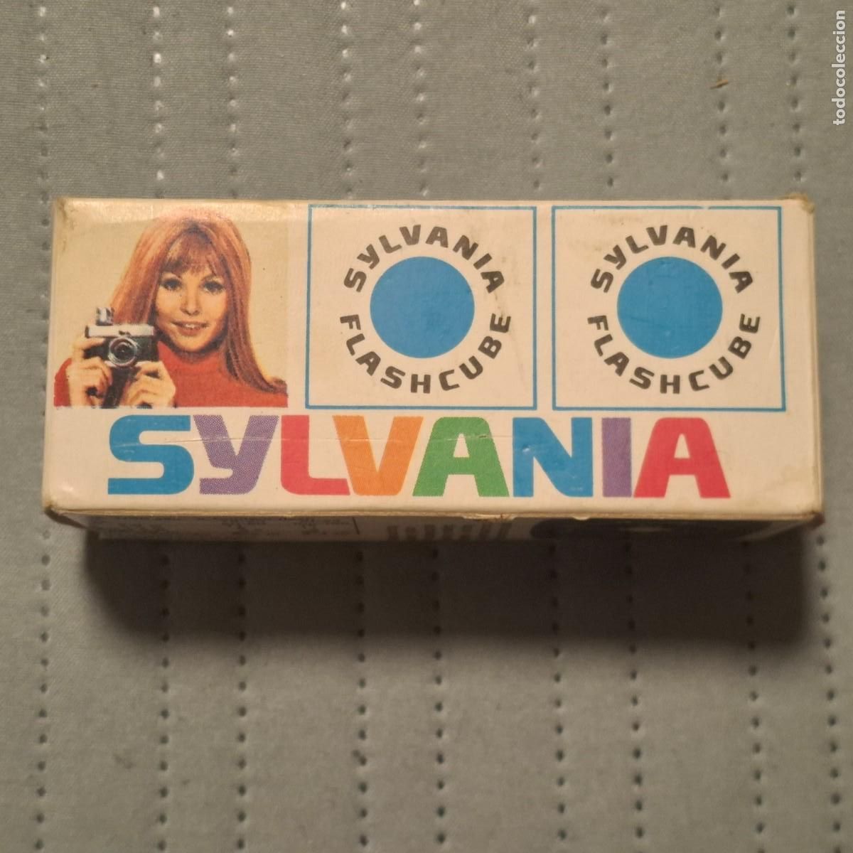 C&aacute;mara de fotos: Flash SYLVANIA flashcube, 3 unidades con caja original, nuevos